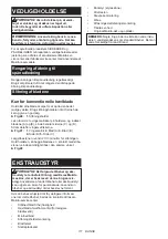 Preview for 111 page of Makita DKP181 Instruction Manual