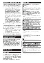Preview for 10 page of Makita DKT360 Instruction Manual