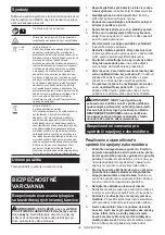 Preview for 33 page of Makita DKT360 Instruction Manual