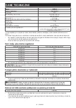 Preview for 14 page of Makita DKT360Z Instruction Manual