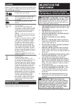 Preview for 33 page of Makita DKT360Z Instruction Manual