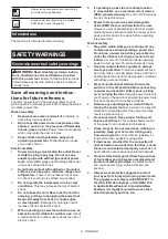 Preview for 8 page of Makita DLM330 Instruction Manual