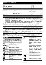 Preview for 2 page of Makita DLM330SM Instruction Manual