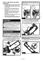 Preview for 9 page of Makita DLM330SM Instruction Manual