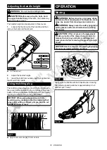 Preview for 14 page of Makita DLM330SM Instruction Manual