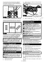 Preview for 15 page of Makita DLM330SM Instruction Manual