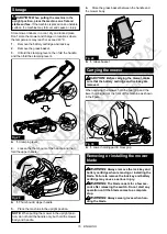 Preview for 16 page of Makita DLM330SM Instruction Manual