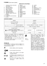 Preview for 47 page of Makita DLM380RF4 Instruction Manual