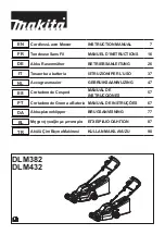 Preview for 1 page of Makita DLM382PM2 Instruction Manual