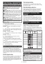 Preview for 12 page of Makita DLM382PM2 Instruction Manual