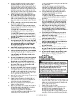 Предварительный просмотр 43 страницы Makita DLM431 Instruction Manual