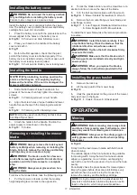 Preview for 11 page of Makita DLM431Z Instruction Manual