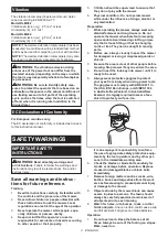 Preview for 3 page of Makita DLM432PG2 Instruction Manual