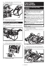 Preview for 8 page of Makita DLM432PG2 Instruction Manual