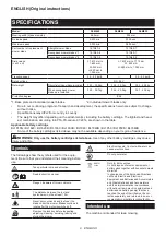 Preview for 9 page of Makita DLM462Z Instruction Manual