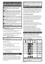 Preview for 15 page of Makita DLM462Z Instruction Manual