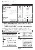 Preview for 21 page of Makita DLM462Z Instruction Manual