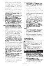 Предварительный просмотр 78 страницы Makita DLM462Z Instruction Manual