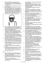 Предварительный просмотр 102 страницы Makita DLM462Z Instruction Manual