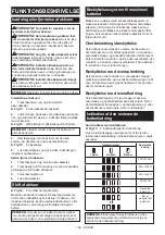 Preview for 106 page of Makita DLM462Z Instruction Manual