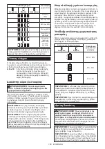 Preview for 120 page of Makita DLM462Z Instruction Manual