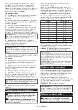 Preview for 121 page of Makita DLM462Z Instruction Manual