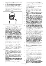 Preview for 128 page of Makita DLM462Z Instruction Manual