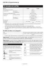 Preview for 31 page of Makita DLM463 Instruction Manual