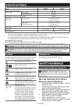 Preview for 2 page of Makita DLM464 Instruction Manual