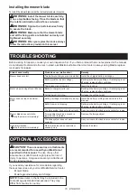 Preview for 16 page of Makita DLM464 Instruction Manual