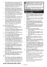 Preview for 13 page of Makita DLM465 Instruction Manual