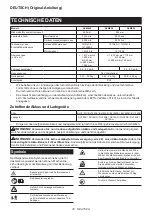 Preview for 35 page of Makita DLM465 Instruction Manual