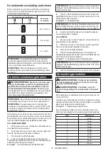 Preview for 72 page of Makita DLM465 Instruction Manual