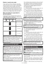 Preview for 86 page of Makita DLM465 Instruction Manual