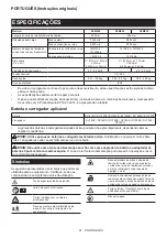 Preview for 91 page of Makita DLM465 Instruction Manual