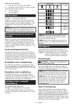 Preview for 111 page of Makita DLM465 Instruction Manual