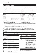 Preview for 9 page of Makita DLM530Z Instruction Manual