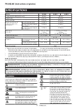 Preview for 21 page of Makita DLM530Z Instruction Manual