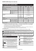 Preview for 62 page of Makita DLM530Z Instruction Manual