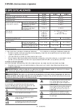 Preview for 75 page of Makita DLM530Z Instruction Manual