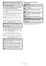 Preview for 87 page of Makita DLM530Z Instruction Manual