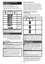 Preview for 109 page of Makita DLM530Z Instruction Manual