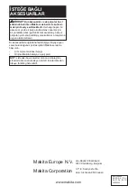 Preview for 140 page of Makita DLM530Z Instruction Manual