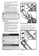 Предварительный просмотр 6 страницы Makita DLM531 Instruction Manual