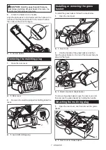 Предварительный просмотр 7 страницы Makita DLM531 Instruction Manual