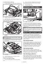 Предварительный просмотр 9 страницы Makita DLM531 Instruction Manual