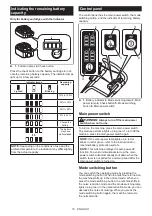 Предварительный просмотр 10 страницы Makita DLM531 Instruction Manual