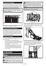 Предварительный просмотр 13 страницы Makita DLM531 Instruction Manual