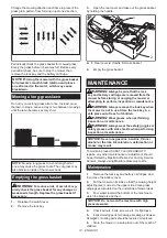 Предварительный просмотр 14 страницы Makita DLM531 Instruction Manual