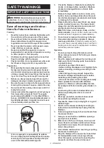 Preview for 3 page of Makita DLM534 Instruction Manual